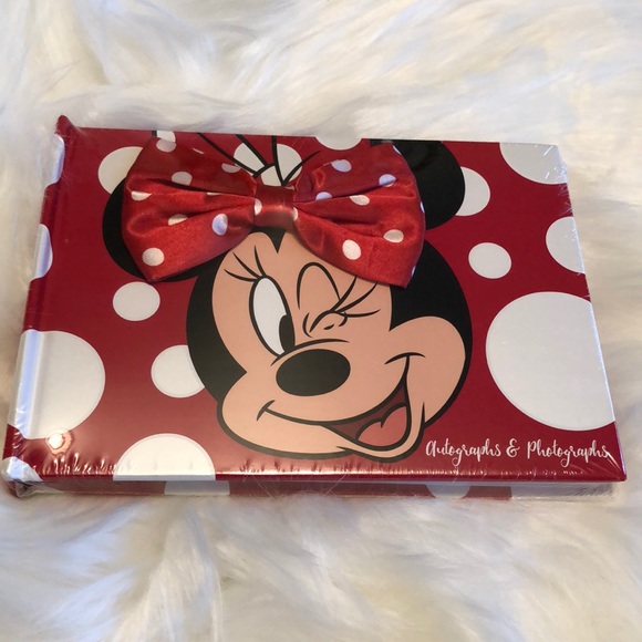 Disney Minnie Mouse Autograph/Photo Book and Pen - Picture 2 of 7